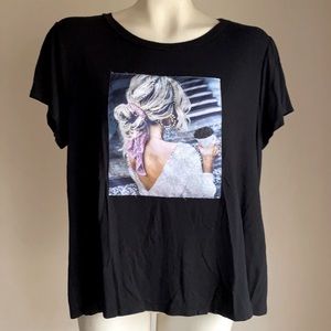 XL bling women’s top